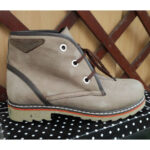 Бежеві  зимові жіночі черевики з хутром