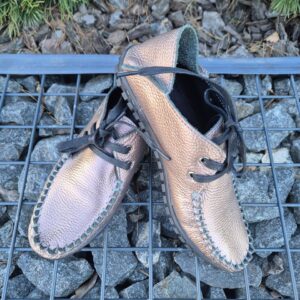 Жіночі шкіряні лофери